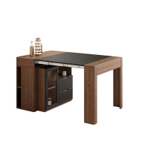 Компактный стол для фуршета Обеденный стол Раздвижной стол